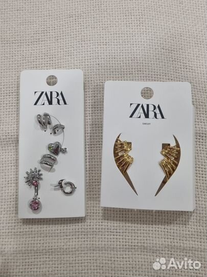 Свитер Джинсы Серьги каффы Толстовка Джоггеры Zara