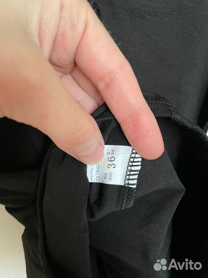 Купальник спортивный гимнастический черный