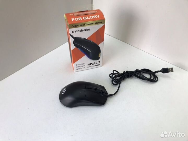 Мышь Проводная Steelseries Rival 3