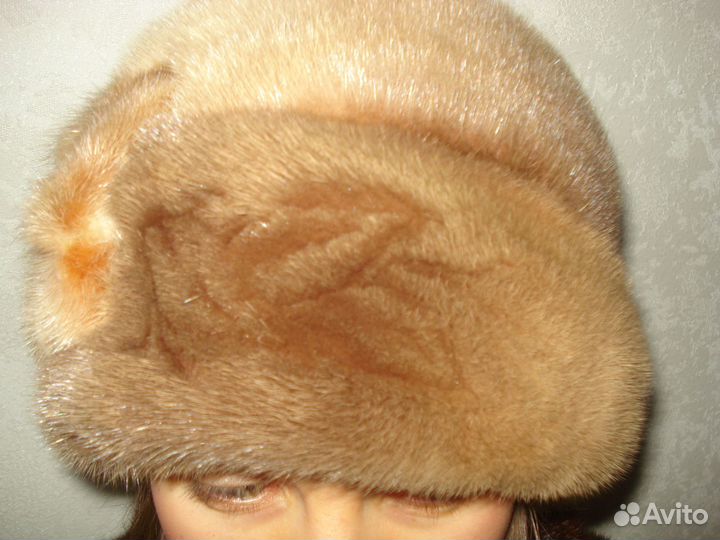 Шапка норка р56