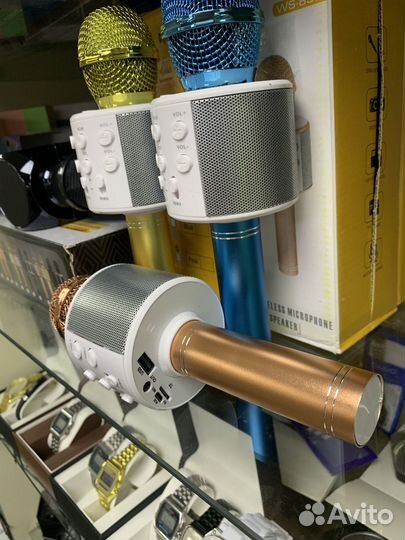 Беспроводной Микрофон c Колонкой вс1856 с Гарантие