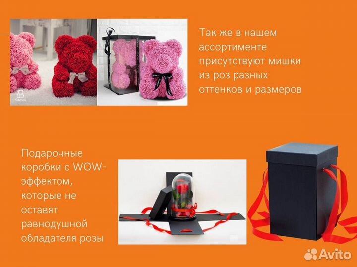 Вечная роза в колбе