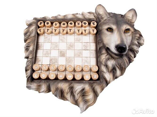 Шахматы Слон, волк, медведь, орёл