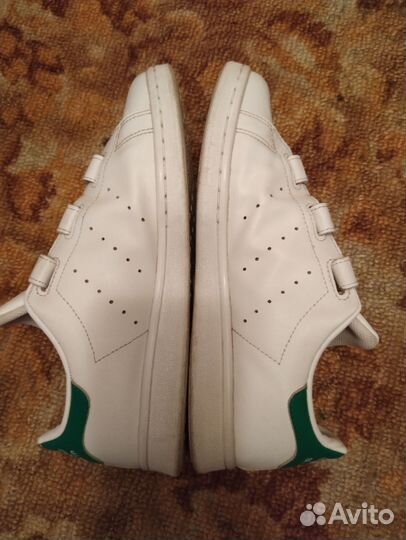Кеды adidas stan smith на липучках
