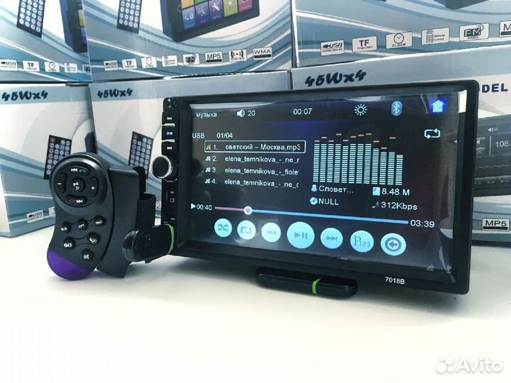 Автомагнитола 2din,новая