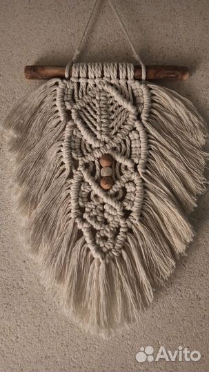 Макраме. Перо