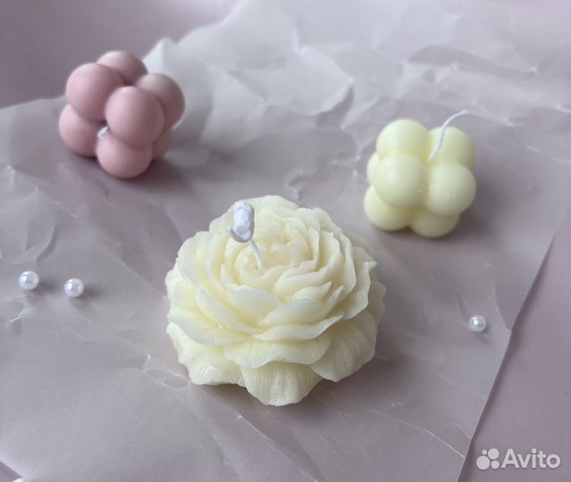 Ароматические свечи ручной работы