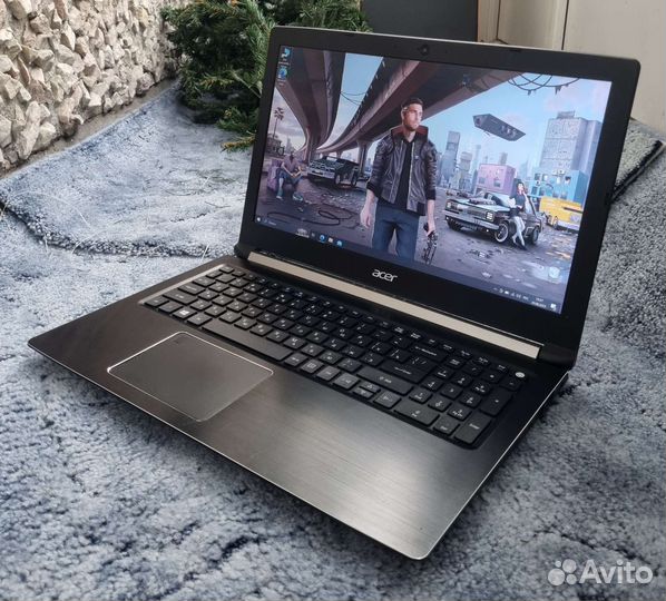 Игровой ноутбук Acer i5/GTX1050/ssd120