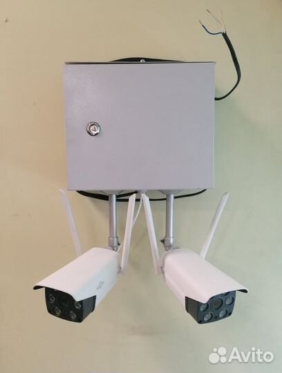 Комплект видеонаблюдения на стройплощадку