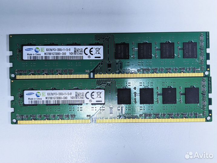 Оперативная память DDR3 Samsung 16gb
