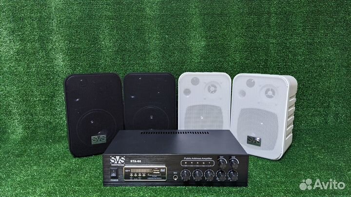 Комплект колонки и усилитель