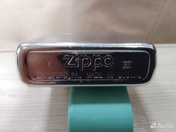 Зажигалка Бензиновая Zippo Кеннеди оригинал 1991г