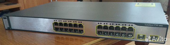 Cisco Catalyst Switch/WS-C3750-24TS-S