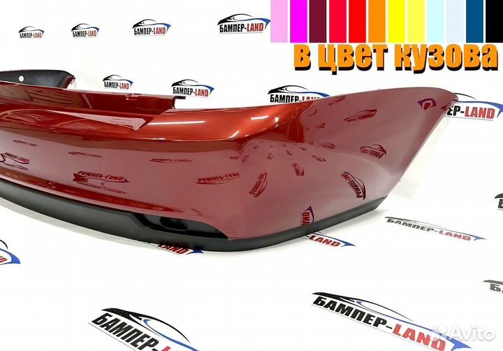 Бампер задний Приора 2 седан Новый любой цвет