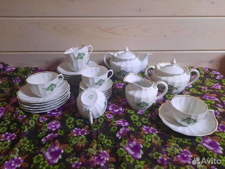 Чайный сервиз вербилки СССР