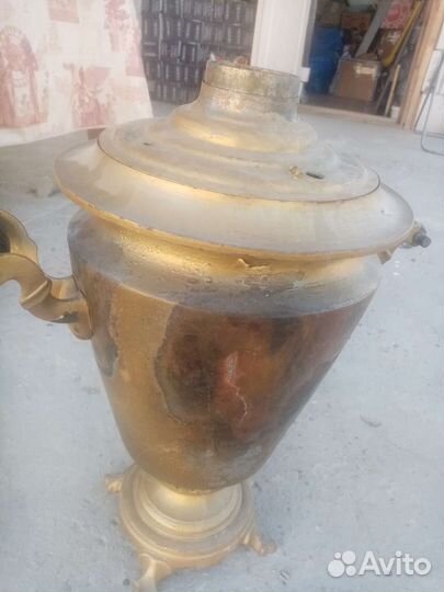 Самовар на дровах. Советский