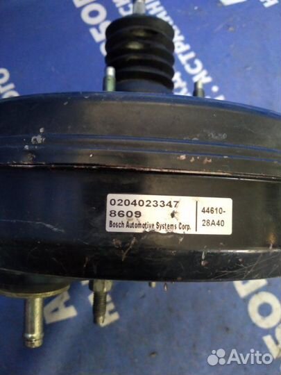 Тормозной вакуум. Toyota Estima минивен 2AZ-FE