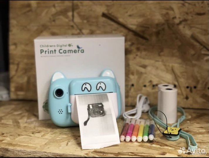 Детский фотоаппарат моментальной печати