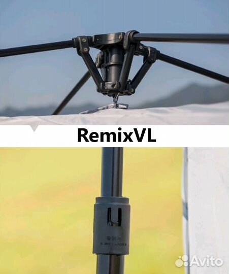 Видео Палатка шатер автомат 5 мест 240х240х185 см