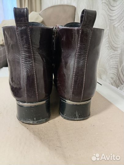 Ботильоны натуральная кожа 39