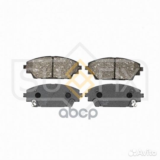 Колодки тормозные дисковые перед прав/лев