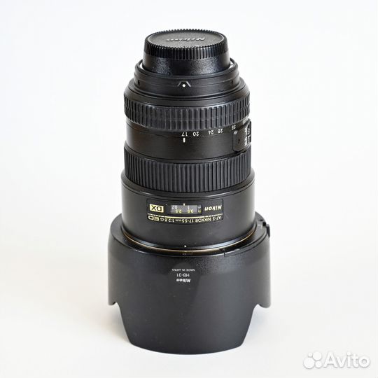 Объектив Nikon 17-55mm f/2.8G IF-ED AF-S DX