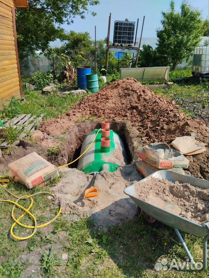 Септик под ключ за 1 день