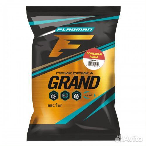 Flagman Прикормка для рыбы grand 1 кг