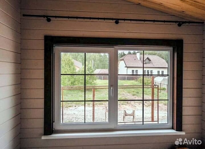 Остекление окон и балконов пвх