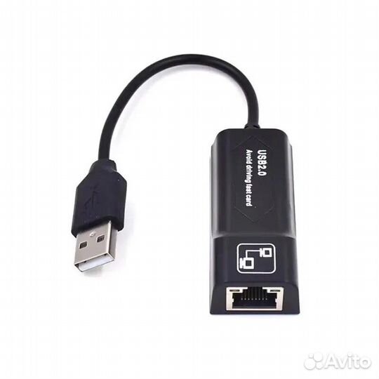 Переходник USB 2.0 - RJ45 (сетевая USB карта)