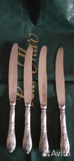 Ложки и ножи мельхиор