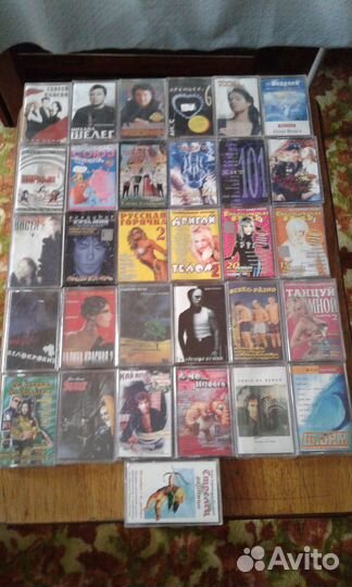 Аудиокассеты новые, с записями