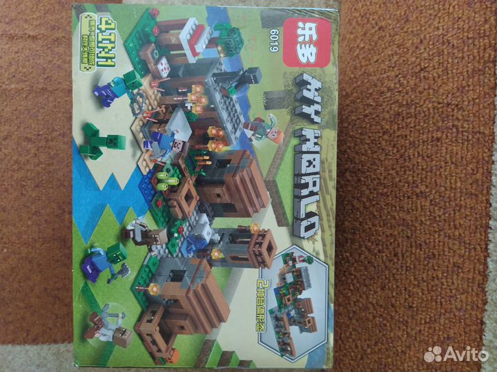 Конструктор майнкрафт