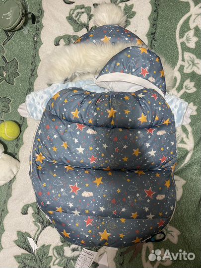 Конверт на выписку зимний