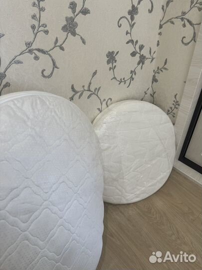 Матрас детский круглый, овальный, Кокон