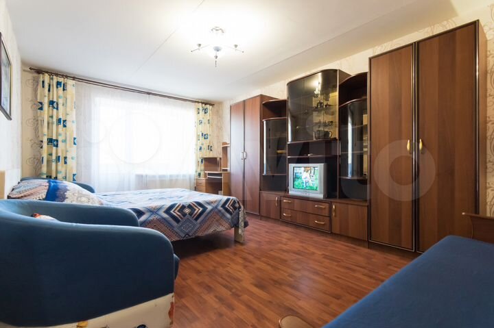1-к. квартира, 46 м², 3/6 эт.
