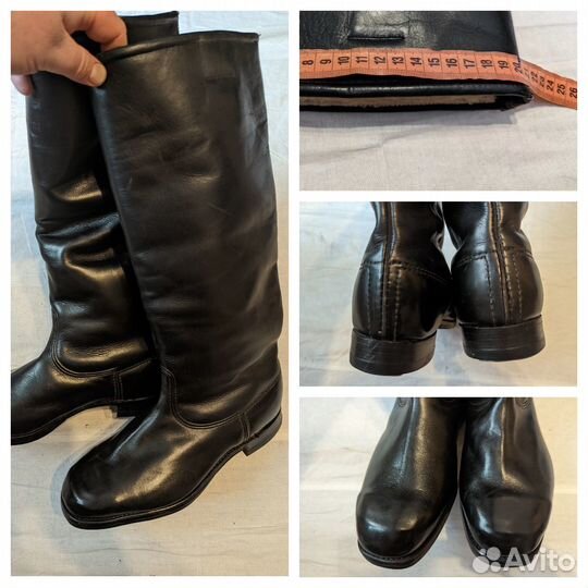 Сапоги офицерские хромовые СССР