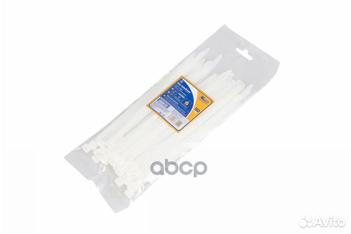 Хомут нейлоновый 76*200 белый (уп-ка 50 шт) kraft