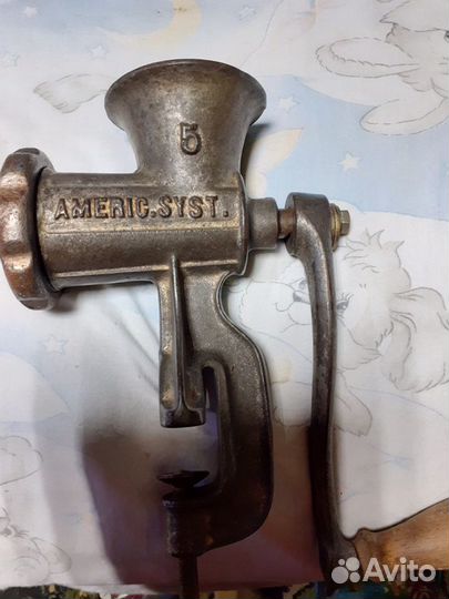 Мясорубка ручная Americ.System №5