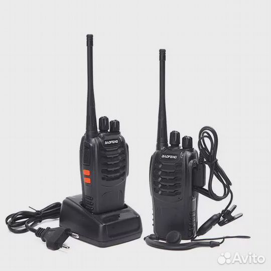 Рация Baofeng BF-888s. Новая. Комплект 2 шт