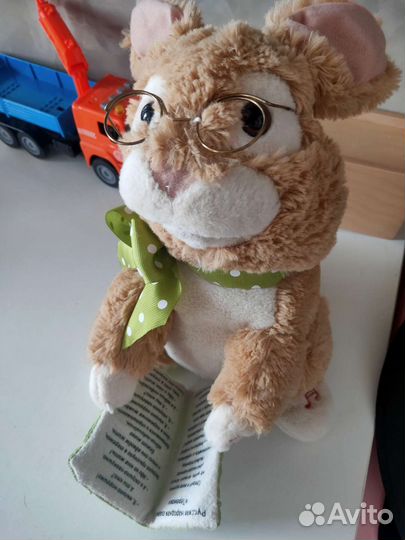 Игрушка музыкальный зайка машинка монтессори