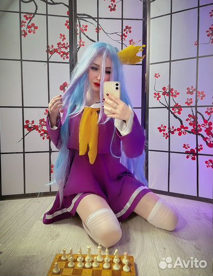 Косплей Широ нет игры нет жизни