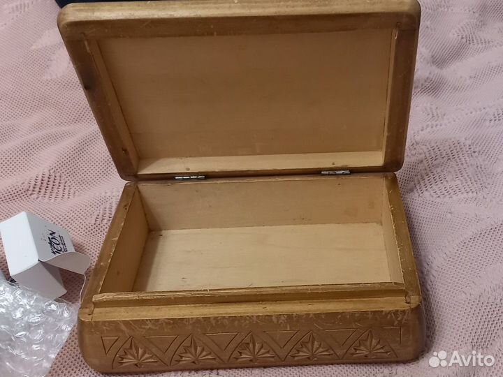 Шкатулка деревянная СССР