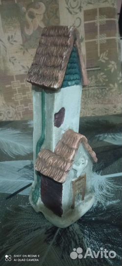 Статуэтка сова и домик