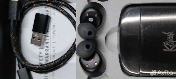 Наушники Klipsch T5 II TW ANC Gun Metal (арт. 3002