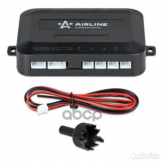 APS-4L-01 парковочный радар 4 датчика, светоди