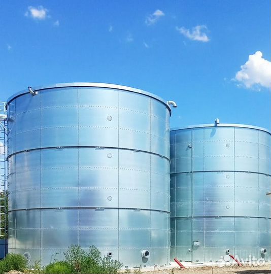 Проектирование сборных резервуаров, ргс, рвс, цтп