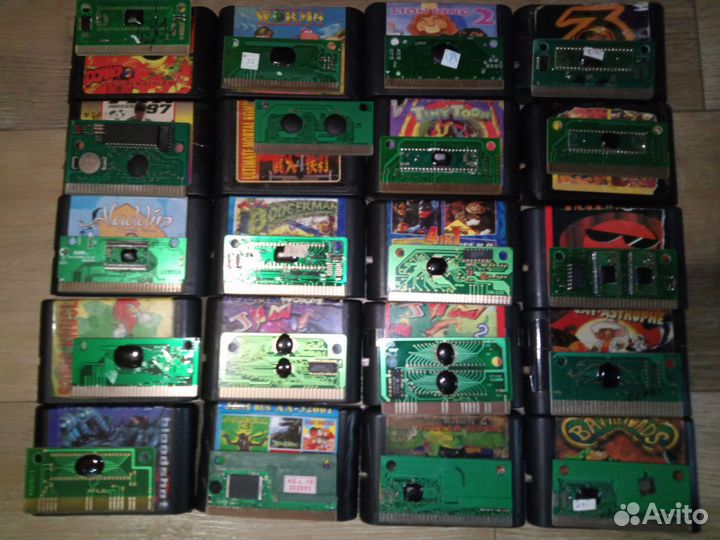 Sega и Картриджи