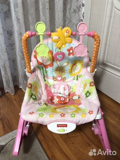 Кресло-качалка Fisher-Price Растем вместе