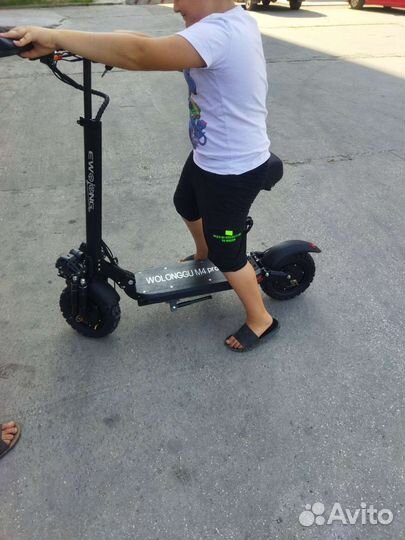 Электросамокат для взрослых с сиденьем